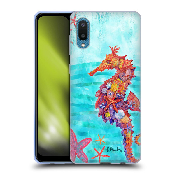 Paul Brent Coastal Seahorse Soft Gel Case for Samsung Galaxy A02/M02 (2021)