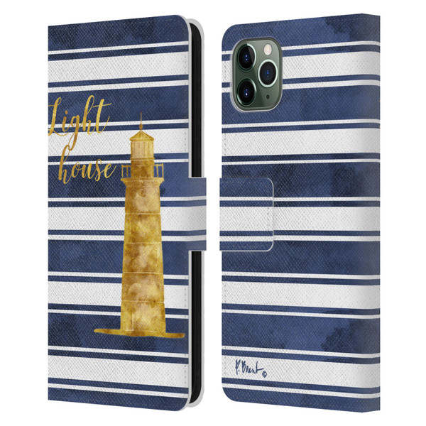 Paul Brent Nautical Lighthouse Leather Book Wallet Case Cover For Apple iPhone 11 Pro Max