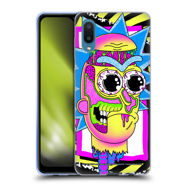 Rick And Morty Season 1 & 2 Graphics Rick Soft Gel Case for Samsung Galaxy A02/M02 (2021)