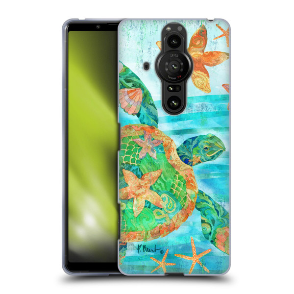 Paul Brent Coastal Nassau Turtle Soft Gel Case for Sony Xperia Pro-I
