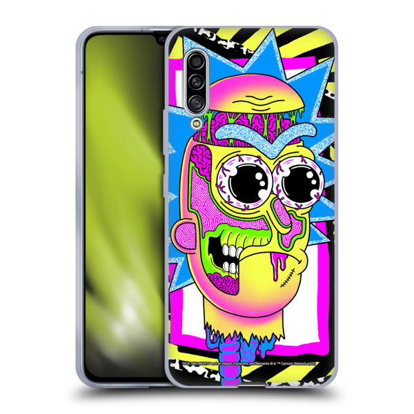 Rick And Morty Season 1 & 2 Graphics Rick Soft Gel Case for Samsung Galaxy A90 5G (2019)