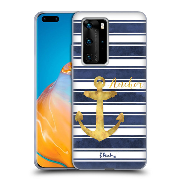 Paul Brent Nautical Anchor Soft Gel Case for Huawei P40 Pro / P40 Pro Plus 5G