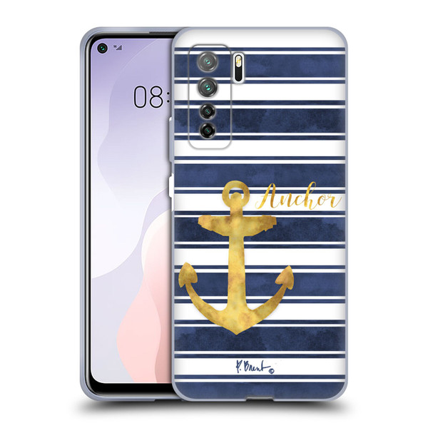 Paul Brent Nautical Anchor Soft Gel Case for Huawei Nova 7 SE/P40 Lite 5G