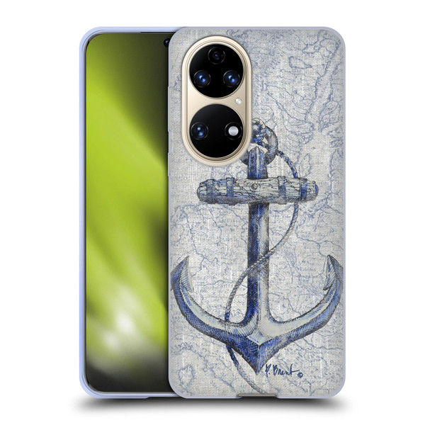 Paul Brent Nautical Vintage Anchor Soft Gel Case for Huawei P50