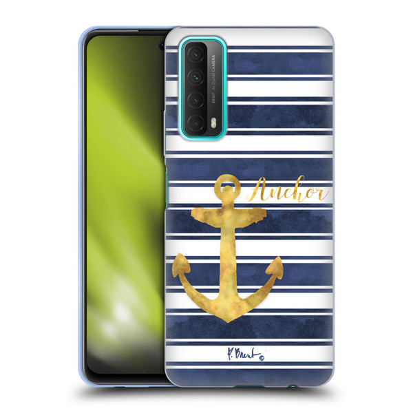 Paul Brent Nautical Anchor Soft Gel Case for Huawei P Smart (2021)