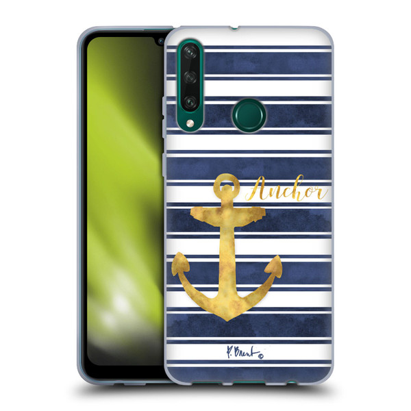Paul Brent Nautical Anchor Soft Gel Case for Huawei Y6p