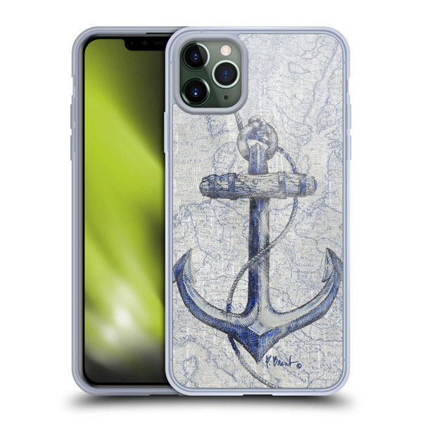 Paul Brent Nautical Vintage Anchor Soft Gel Case for Apple iPhone 11 Pro Max