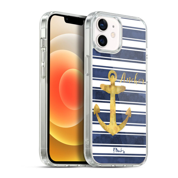 Paul Brent Nautical Anchor Soft Gel Case for Apple iPhone 12 / iPhone 12 Pro & MagSafe