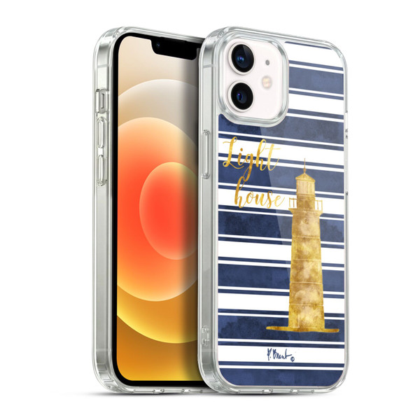 Paul Brent Nautical Lighthouse Soft Gel Case for Apple iPhone 12 / iPhone 12 Pro & MagSafe
