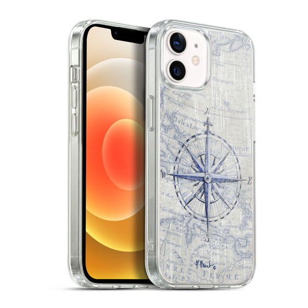 Paul Brent Nautical Vintage Compass Soft Gel Case for Apple iPhone 12 / iPhone 12 Pro & MagSafe