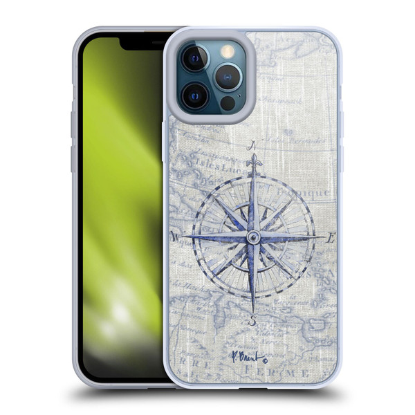 Paul Brent Nautical Vintage Compass Soft Gel Case for Apple iPhone 12 Pro Max
