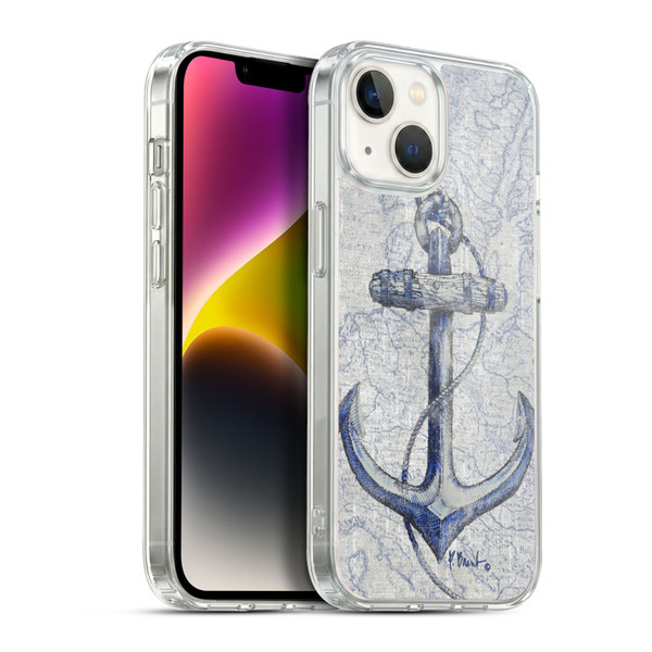 Paul Brent Nautical Vintage Anchor Soft Gel Case for Apple iPhone 14
