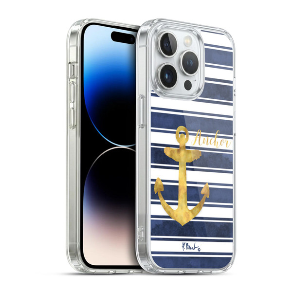 Paul Brent Nautical Anchor Soft Gel Case for Apple iPhone 14 Pro & MagSafe