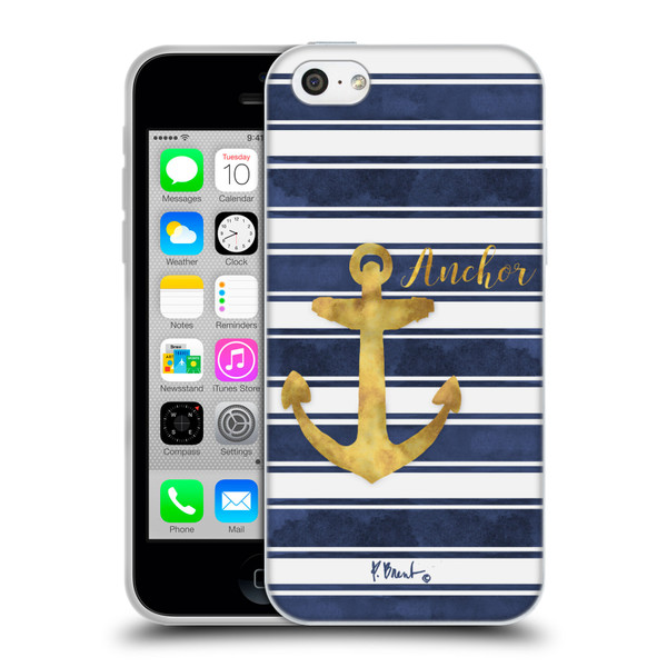 Paul Brent Nautical Anchor Soft Gel Case for Apple iPhone 5c
