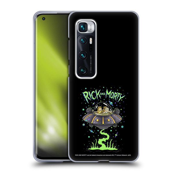 Rick And Morty Season 1 & 2 Graphics The Space Cruiser Soft Gel Case for Xiaomi Mi 10 Ultra 5G
