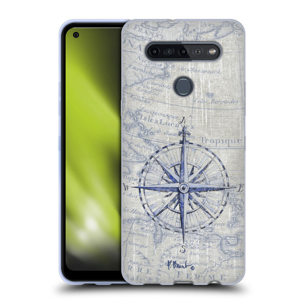 Paul Brent Nautical Vintage Compass Soft Gel Case for LG K51S