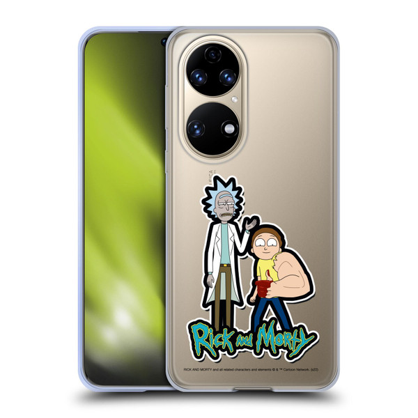Rick And Morty Season 3 Character Art Rick and Morty Soft Gel Case for Huawei P50