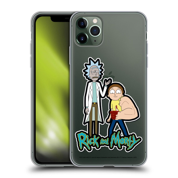 Rick And Morty Season 3 Character Art Rick and Morty Soft Gel Case for Apple iPhone 11 Pro Max