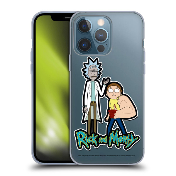 Rick And Morty Season 3 Character Art Rick and Morty Soft Gel Case for Apple iPhone 13 Pro