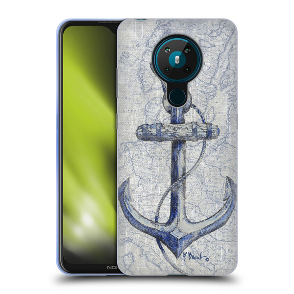 Paul Brent Nautical Vintage Anchor Soft Gel Case for Nokia 5.3