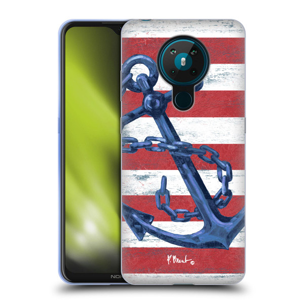 Paul Brent Nautical Westerly Anchor Soft Gel Case for Nokia 5.3