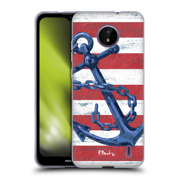 Paul Brent Nautical Westerly Anchor Soft Gel Case for Nokia C10 / C20