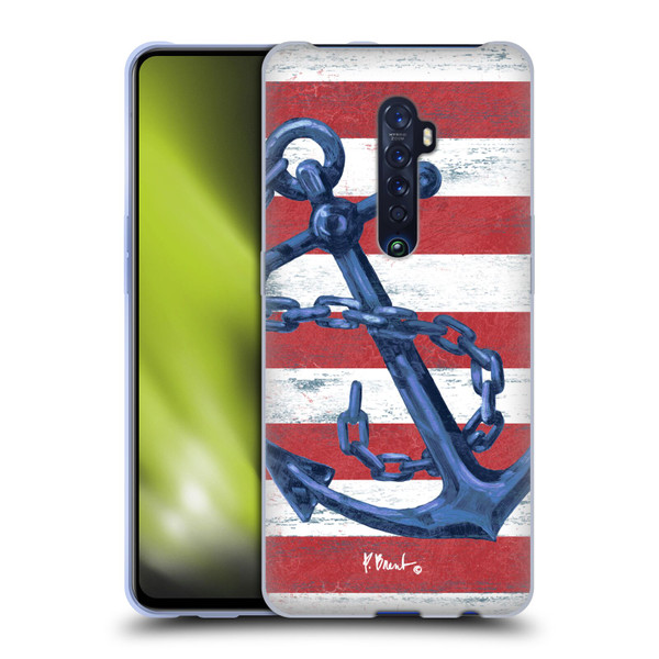 Paul Brent Nautical Westerly Anchor Soft Gel Case for OPPO Reno 2
