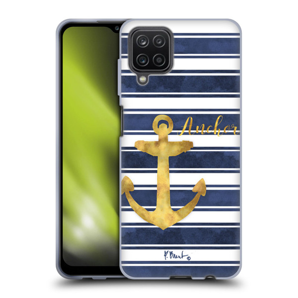Paul Brent Nautical Anchor Soft Gel Case for Samsung Galaxy A12 (2020)