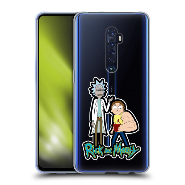 Rick And Morty Season 3 Character Art Rick and Morty Soft Gel Case for OPPO Reno 2