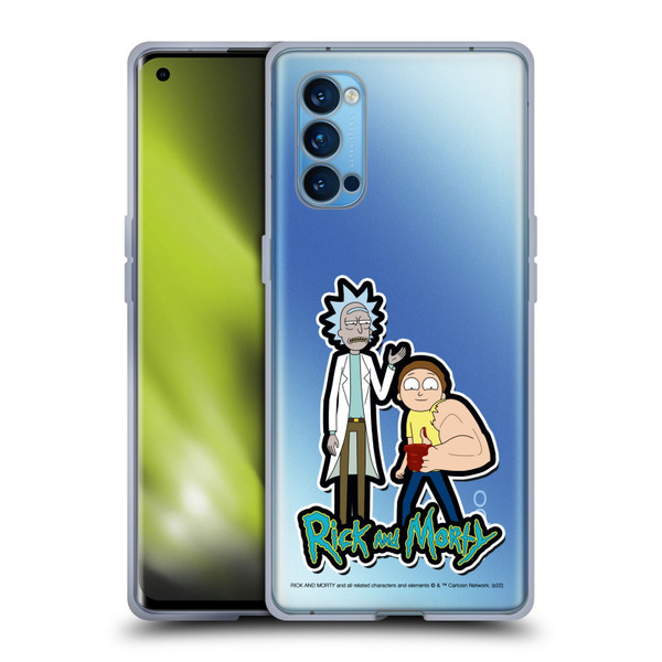 Rick And Morty Season 3 Character Art Rick and Morty Soft Gel Case for OPPO Reno 4 Pro 5G