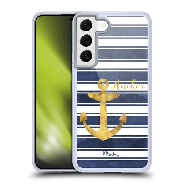 Paul Brent Nautical Anchor Soft Gel Case for Samsung Galaxy S22 5G