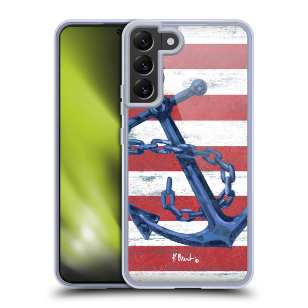 Paul Brent Nautical Westerly Anchor Soft Gel Case for Samsung Galaxy S22+ 5G