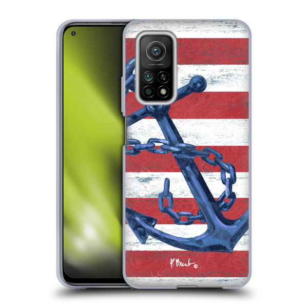 Paul Brent Nautical Westerly Anchor Soft Gel Case for Xiaomi Mi 10T 5G