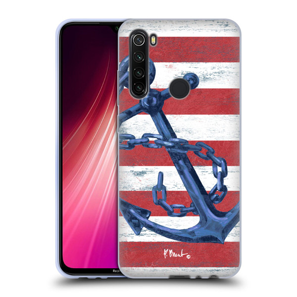 Paul Brent Nautical Westerly Anchor Soft Gel Case for Xiaomi Redmi Note 8T
