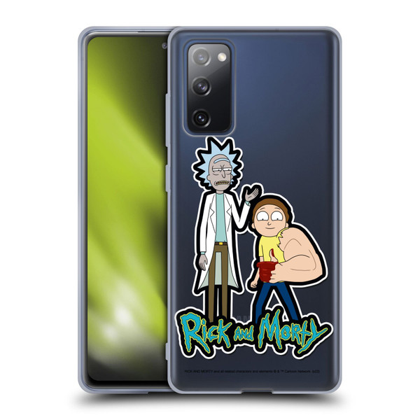 Rick And Morty Season 3 Character Art Rick and Morty Soft Gel Case for Samsung Galaxy S20 FE / 5G