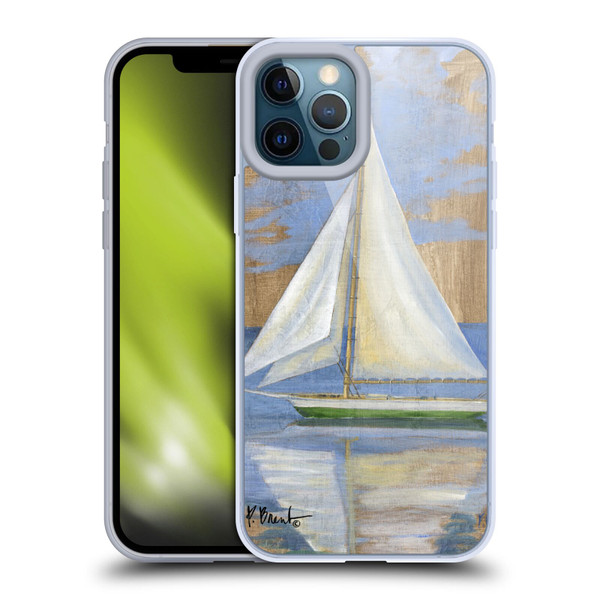 Paul Brent Ocean Serene Sailboat Soft Gel Case for Apple iPhone 12 Pro Max
