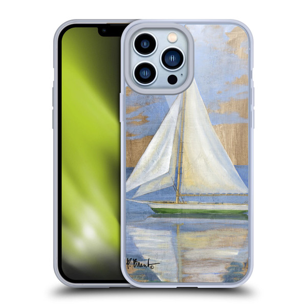 Paul Brent Ocean Serene Sailboat Soft Gel Case for Apple iPhone 13 Pro Max