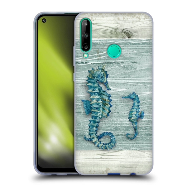 Paul Brent Sea Creatures Seahorse Soft Gel Case for Huawei P40 lite E