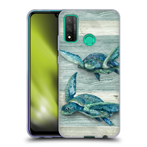Paul Brent Sea Creatures Turtle Soft Gel Case for Huawei P Smart (2020)