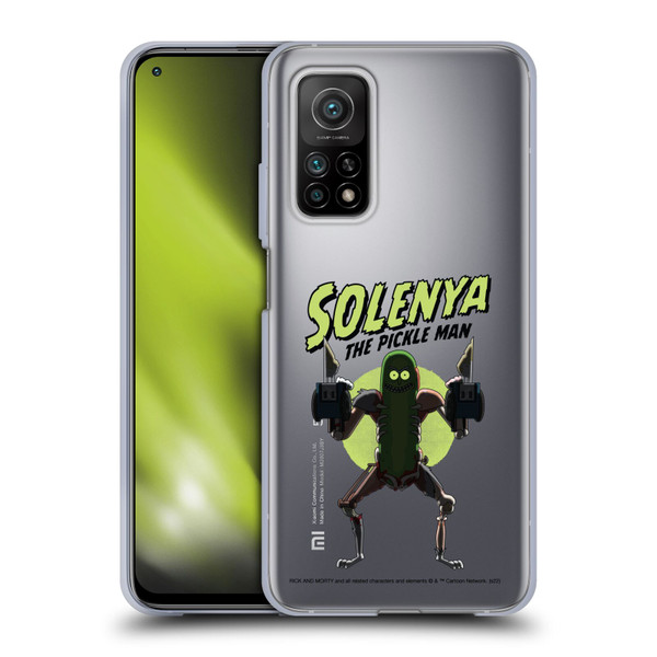 Rick And Morty Season 3 Character Art Pickle Rick Soft Gel Case for Xiaomi Mi 10T 5G