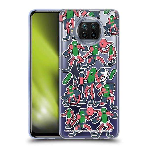 Rick And Morty Season 3 Character Art Pickle Rick Stickers Print Soft Gel Case for Xiaomi Mi 10T Lite 5G