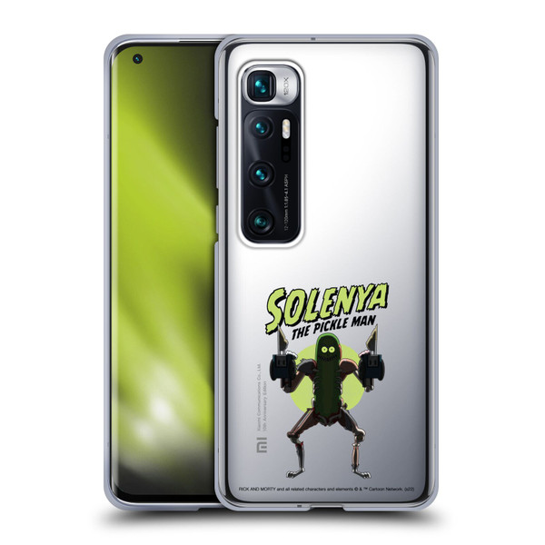 Rick And Morty Season 3 Character Art Pickle Rick Soft Gel Case for Xiaomi Mi 10 Ultra 5G