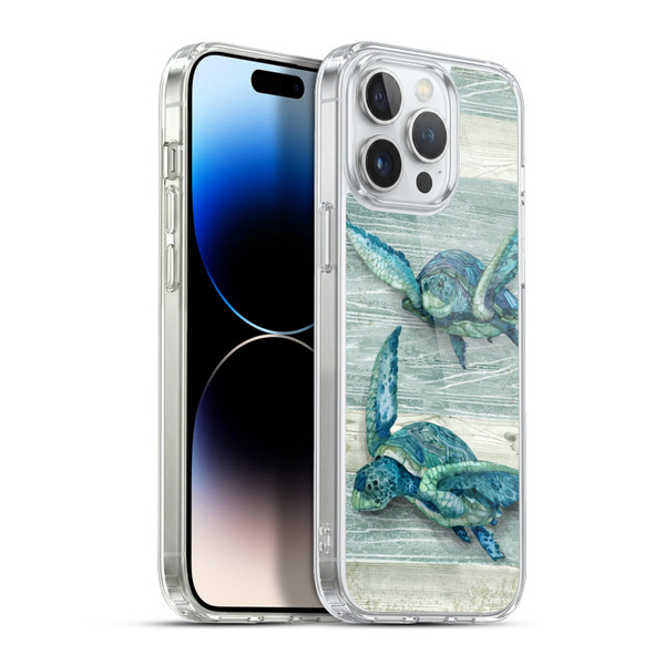 Paul Brent Sea Creatures Turtle Soft Gel Case for Apple iPhone 13 Pro Max & MagSafe