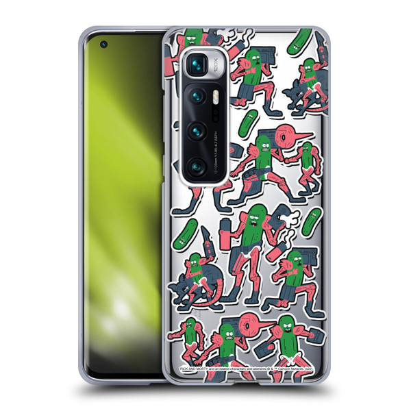 Rick And Morty Season 3 Character Art Pickle Rick Stickers Print Soft Gel Case for Xiaomi Mi 10 Ultra 5G