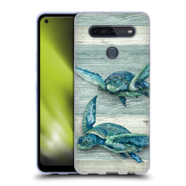 Paul Brent Sea Creatures Turtle Soft Gel Case for LG K51S