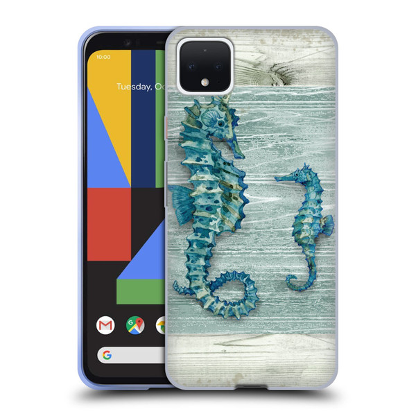 Paul Brent Sea Creatures Seahorse Soft Gel Case for Google Pixel 4 XL