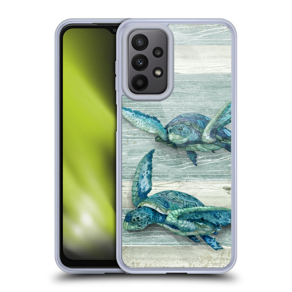 Paul Brent Sea Creatures Turtle Soft Gel Case for Samsung Galaxy A23 / 5G (2022)