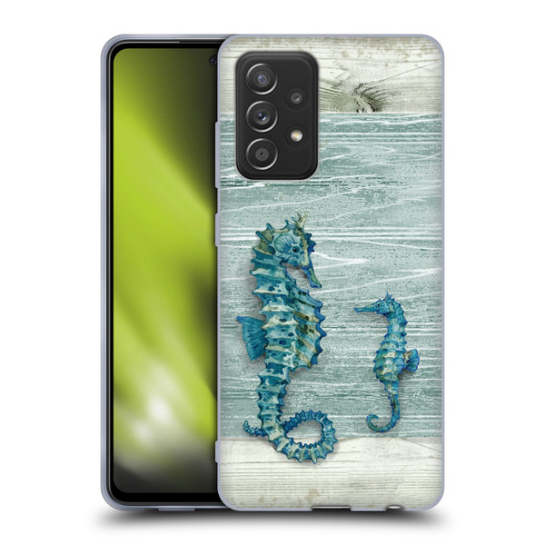 Paul Brent Sea Creatures Seahorse Soft Gel Case for Samsung Galaxy A52 / A52s / 5G (2021)
