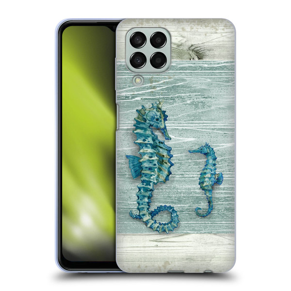 Paul Brent Sea Creatures Seahorse Soft Gel Case for Samsung Galaxy M33 (2022)