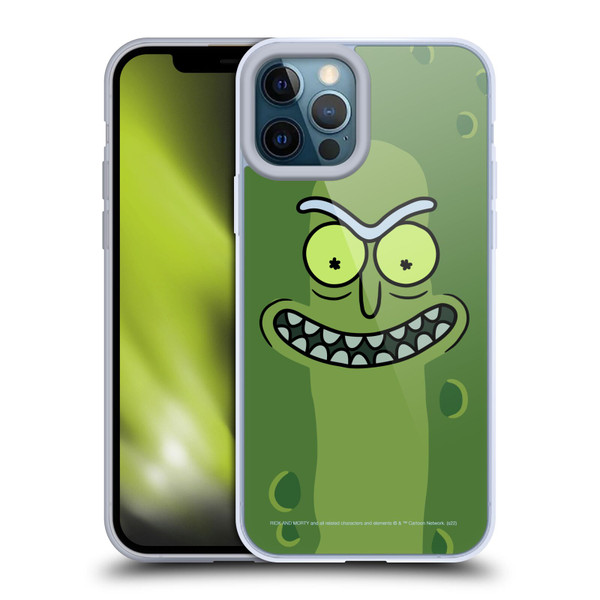 Rick And Morty Season 3 Graphics Pickle Rick Soft Gel Case for Apple iPhone 12 Pro Max & MagSafe